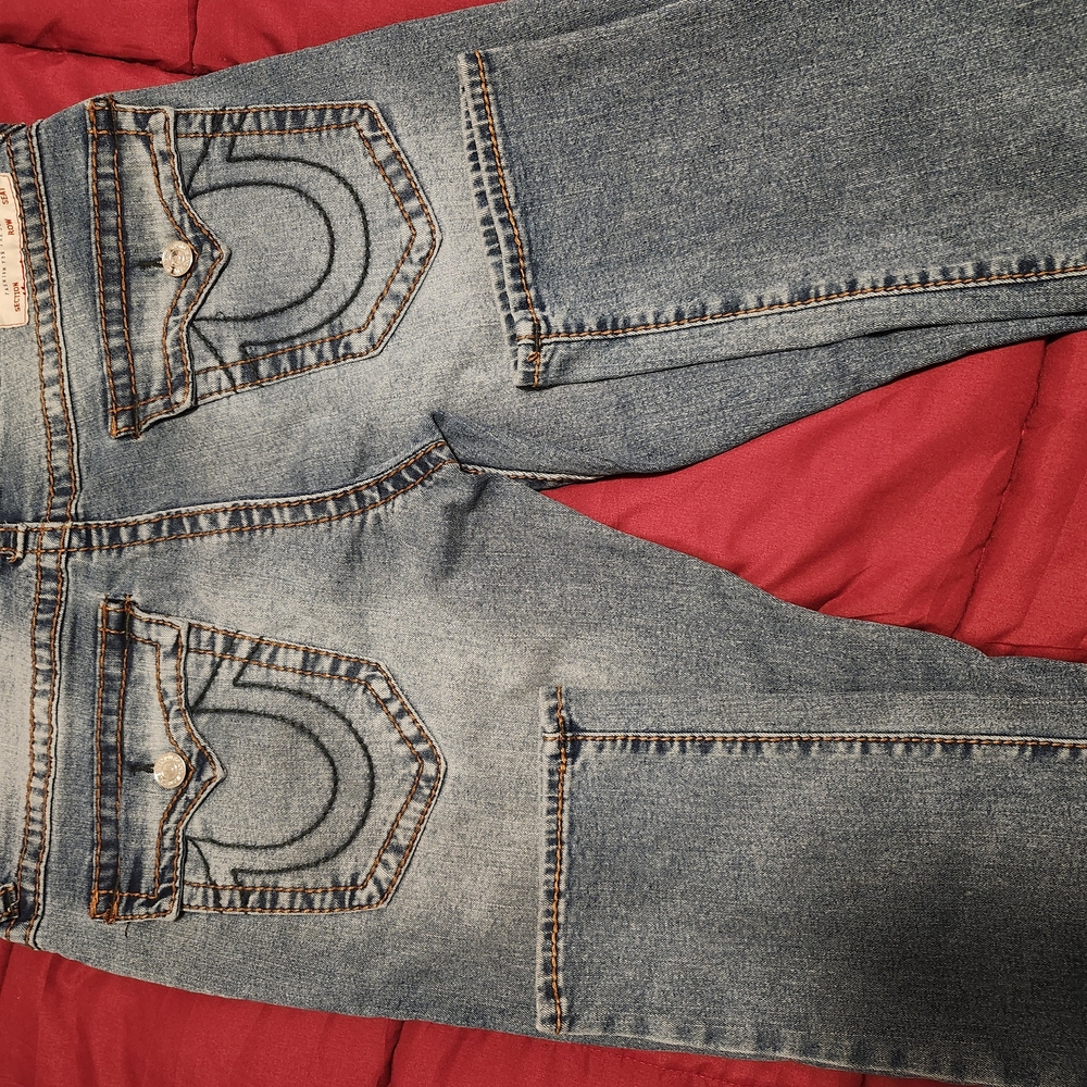 Tru Religion Like New Stylish Blue Denim Jeans